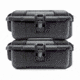 Nanuk Case 980 w/Lid Organizer, w/Divider, Black, Medium, 980S-060BK-0A0
