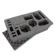 Nanuk 935 Customized Replacement Insert Foam, 2 Bodies DSLR, 1-935-20060