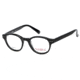 National NA0347 Eyeglass Frames - Shiny Black Frame Color