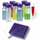 National Scientific Target DP 9-425 Screw-Thread Vials, National Scientific C4000-188W Preassembled Vial Kits Amber Vials With Id Patch