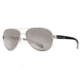 Native Eyewear Patroller Sunglasses,Chrome/Iron Frame,Silver Reflex Lens,Polarized,175 377 528