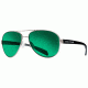 Native Eyewear Patroller Sunglasses,Gunmetal/Iron Frame,Green Reflex Lens,Polarized,175 382 529