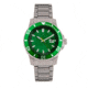 Nautis Nautis Admiralty Pro 200 Bracelet Watch w/Date, Green, One Size, GL2008-F