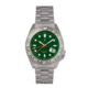 Nautis Nautis Global Dive Bracelet Watch w/Date, Forest Green, One Size, 18093G-D