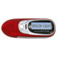 Naxa Mp3 Player with 4Gb Built In Flash Memory and LCD Display, Red NM105RD