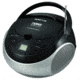 Naxa Portable Mp3/Cd Player with AM/FM, Black NPB252BK