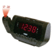 Naxa Projection Dual Alarm Clock w/ Radio, Black NRC173