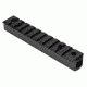 NCSTAR 10/22 Receiver Picatinny Tall Rail, Black, Gen 2 MRUHB1022V2