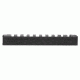 NCSTAR 10/22 Receiver Picatinny Tall Rail, Black, Gen 2 MRUHB1022V2