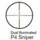 NcSTAR 3-9x40 Black Scope/Red &amp; Green Ill./Green Lens/Weaver Rings SEEFB3940G