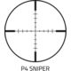 NcSTAR 3-9x42mm Mark III Tactical Series Rifle Scope, P4 Sniper Reticle, Black STP3942GV2
