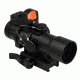 NcSTAR 3.5X32 CPO Scope w/ Micro Red Dot SEECPRQ3532GD