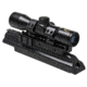 NcSTAR AK Tri Rail Cover w/ 4X30 Compact Rifle Scope and 1in Rings,Black KAKSC430B