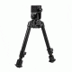 NcSTAR AR15 Bipod With Bayonet Lug Quick Release Mount/Notched Legs, BLACK ABABNL