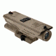 NcSTAR Delta 4X30 Rifle Scope,P4 Sniper Reticle,Red/Blue Illumination,Red/White Navigation LED,Quick Release,Green Lens, Tan, VDELTP430G