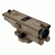 NcSTAR Delta 4X30 Rifle Scope,P4 Sniper Reticle,Red/Blue Illumination,Red/White Navigation LED,Quick Release,Green Lens, Tan, VDELTP430G