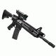 NcSTAR Delta 4X30mm Fixed Magnification Rifle Scope w/ Red &amp; White LED Navigation Lights,Black VDELP430G
