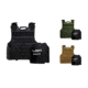 NcSTAR Expert Carrier Vest w/Two 10x12in Shooters Cut Hard PE Ballistic Panels, Black, Green, Tan