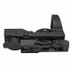 NcSTAR KeyMod Quick Release 4 Reticle Reflex Optic, Red ILL, Black VD4BKM