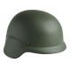 NcSTAR Level IIIA Ballistic Helmet w/Carry Case, Green, Extra Large, BPHXLG