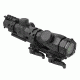 Ncstar Octagon 1.1-4X20 Scope/ P4 Sniper/ And Vism Vmsprb Mount Combo, BLACK SOCTP11420G/SPR