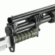 NCSTAR Shotgun Rails and Bayonet Mount, Mossberg 500, Black MSHBAYMOS