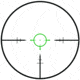 NcSTAR STR Series Full-Size Scope Rifle Scope, 1-6x24mm, 30mm Tube, Green/Red Illumination, Low Power Variable Reticle, Green Lens, Black, SEEFL1624G
