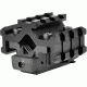 NcSTAR Tactical Red Laser Sight w/ Universal Tri-Rail Barrel Mount for Standard Rifles - Black ATRLS