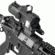 NCStar VECO434QRB Eco 4x34mm 29.2ft@100yds Black Illuminated Urban Tactical