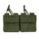 NcSTAR Vism AR10/M1A/FAL .308 Dual Magazine Pouch, Green, CV3082MP2977G