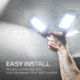 Nebo High Bright LED Light, White, 9000 Lumens, Black, NEB-ARE-0001