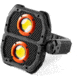 Nebo Omni COB LED Flashlight, Lithium Polymer, White/Red, 3000 Lumens, Black/Orange, NEB-WLT-1008