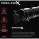 Nebo REDLINE X 1800 Lumen Rechargeable LED Flashlight, Black, NEB-FLT-0008