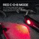 Nebo SLIM LED Flashlight, Lithium Ion, White/Red, 1200 Lumens, Black, NEB-WLT-1007