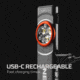 Nebo Slim Min Flashlight, Li-ion Battery, LED, 250 Lumens, NEB-FLT-1042