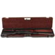 Negrini Compact Scoped Bolt Action Rifle Case, Black/Cognac Leather/Brown, L 45.5in x W 10.875in x D 3.25in 1619LUNGA/5517