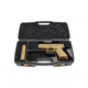 Negrini Hybri-Tech RMR Capable Locking Pistol Case, Gray/Black, Full Size Pistol, 2039iR/6524