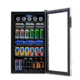 NewAir Can Freestanding Beverage Fridge - 126 Cans, Black / Stainless Steel, AB-1200