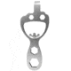 NexTool Finger Bro Pocket Multi-tool w/Carabiner, Chrome KT5009B