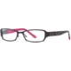Nicole Miller Abstract SENM ABST00 Bifocal Prescription Eyeglasses - Black Cherry SENM ABST005235 BK