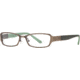 Nicole Miller Abstract SENM ABST00 Bifocal Prescription Eyeglasses - Gold Sage SENM ABST005235 GO