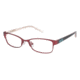 Nicole Miller Aviana Eyeglass Frames - Frame BURGUNDY / ROSE, Size 47/16mm NMAVIANA03