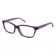 Nicole Miller Berkeley Bifocal Prescription Eyeglasses - Frame TRANSLU GRAPE, Size 54/14mm NMBERKELEY02