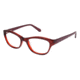 Nicole Miller Cabrini Bifocal Prescription Eyeglasses - Frame BERRY, Size 49/17mm NMCABRINI02