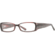 Nicole Miller Collection NL Kashmir SENL KASH00 Eyeglass Frames - Raspberry SENL KASH005240 BUR