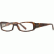 Nicole Miller Glamour Clad SENM GLMR00 Progressive Prescription Eyeglasses - Amber Mist SENM GLMR005235 BN