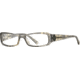 Nicole Miller Glamour Clad SENM GLMR00 Progressive Prescription Eyeglasses - Grey Mist SENM GLMR005235 GY