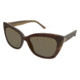 Nicole Miller Myrtle Single Vision Prescription Sunglasses NMMYRTLE02 - Frame Color Matte Brown