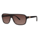 Nicole Miller Vandam Sunglasses - Frame Chocoloate Brown, Lens Color Brown Gradient NMVANDAM02