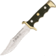Nieto Cuchillo Cazador Fixed Blade Knife, SS PE Blade, Black ABS and Zamak handle NIE2001